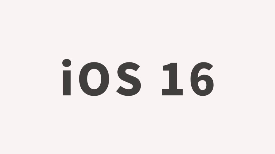 iOS16