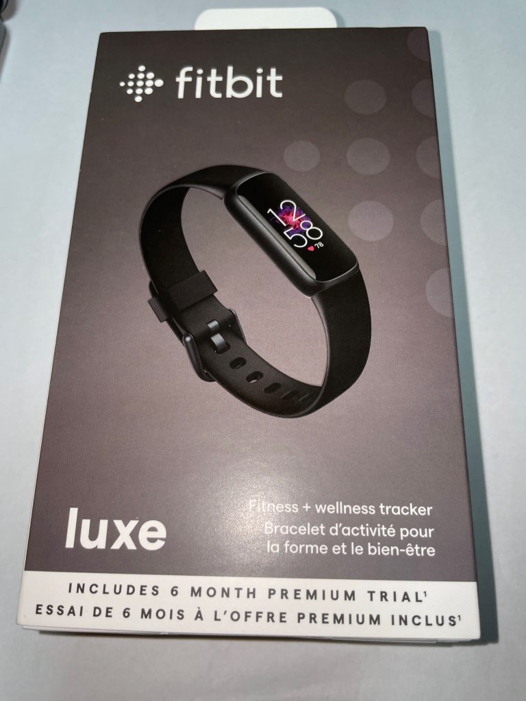 手軽に使える健康管理トラッカー「Fitbit luxe」